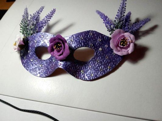 Learn how to create Mardi Gras masks