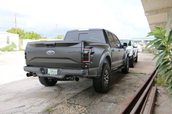 Satin Black Wrap and Black accents. Borla ATAK Exhaust installed with Tune, Intake, and other performance modifications.