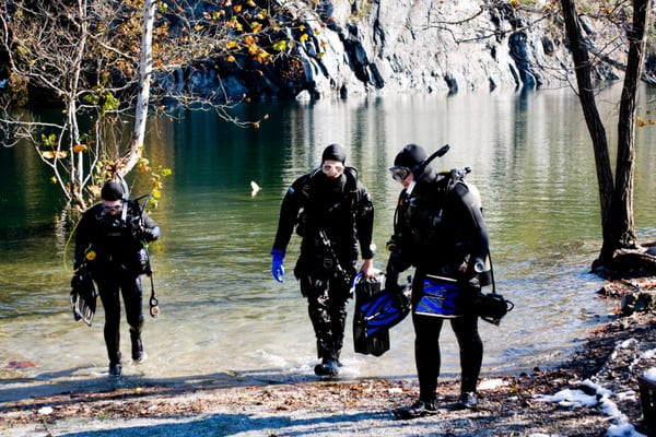 Ready for more versatile SCUBA diving? Drysuit diving can help you extend your adventure. Ask us about drysuit diving and classes!