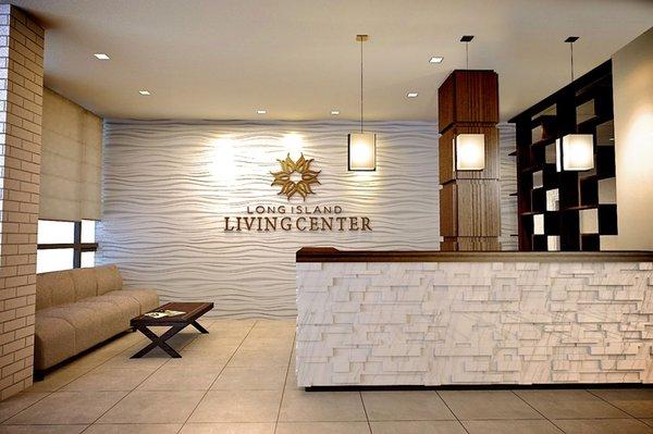 Long Island Living Center Reception Area