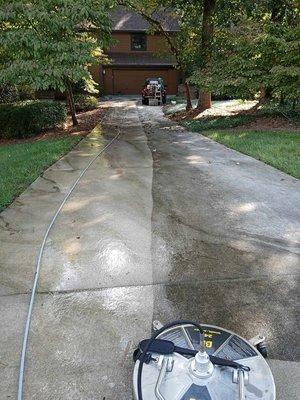 Before and After Driveway