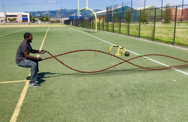 Battle Ropes will have you shredding body fat% like crazy.