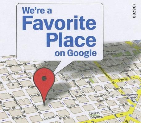 Favorite Place on Google