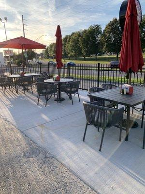 Outdoor seating