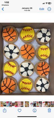 Sports cookies