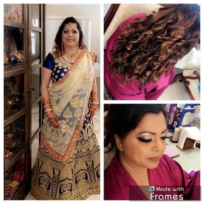 Make and makeup done by henna by Farah Shabbir .... call for quote or schedule an appointment