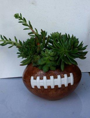 For your Superbowl Sunday party or for a football lover's room/desk.