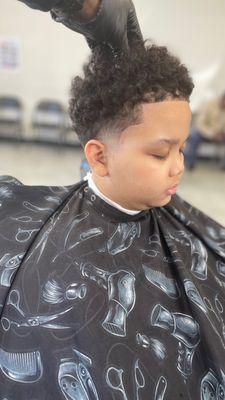 Kids haircut