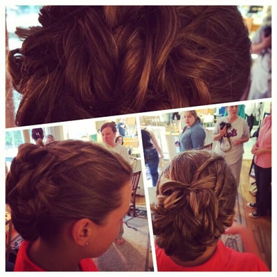 Wedding hair and makeup