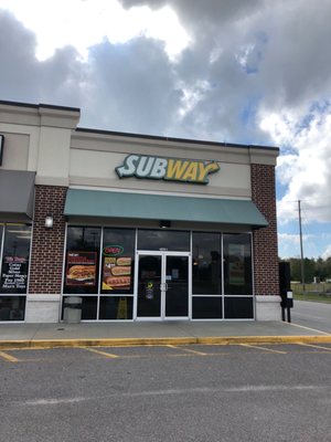 Subway store front