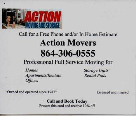 Call Action Movers