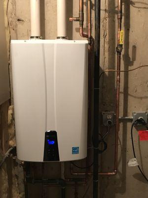 NAVIEN Tankless Installation