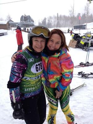 Nastar National Finals with Olympic Skier