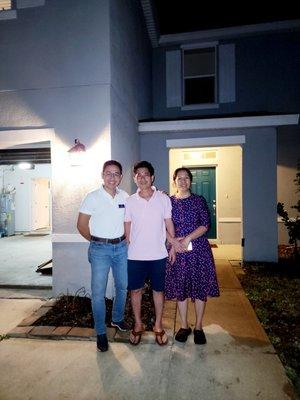 I am so happy to see your  satisfiable smile with your new home. Thank you for giving me a chance to serve you