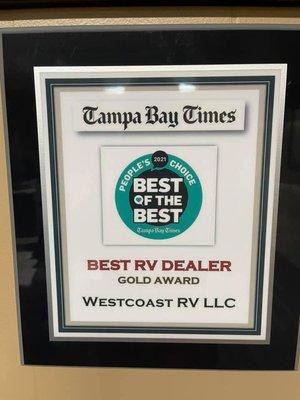 Voted #1 In Tampa Bay