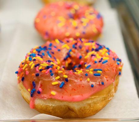 Strawberry donuts (WINCHELL'S )