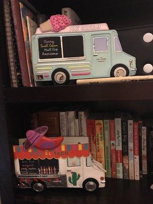 My Kate Spade taco truck keeping my ice cream truck company.