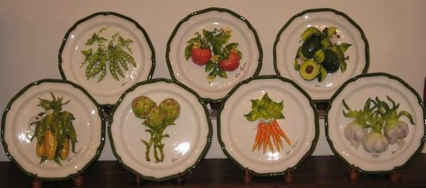 Sculpted Plates