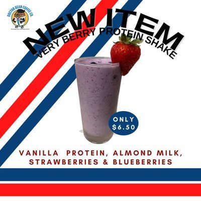 A delicious protein shake perfect for a snack or post workout!