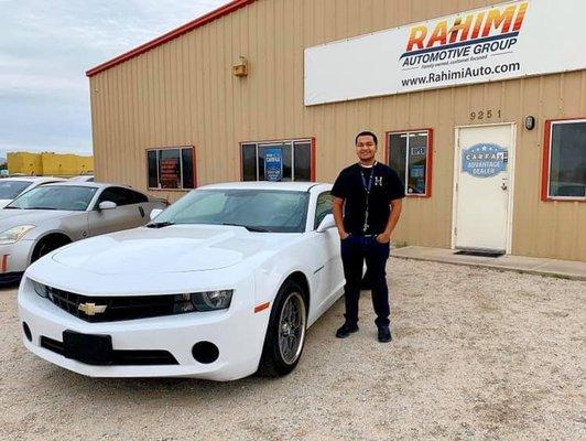 Happy Customers taking delivery of their new rides @ Rahimi Auto Group