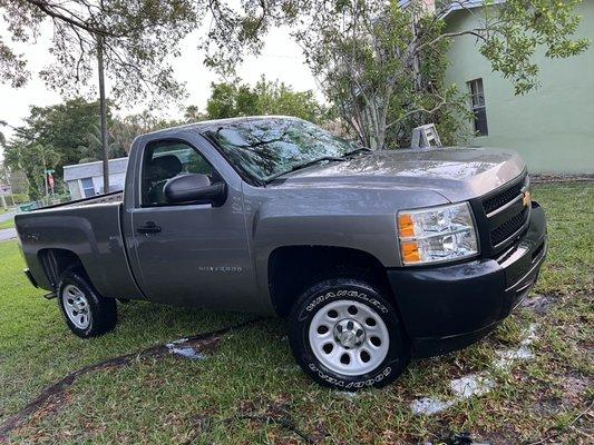 Another cleaning to bring this Chevy back to life! Now for the drying by hand with premium microfiber towels.