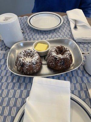 Banana Mini Bundt Cakes