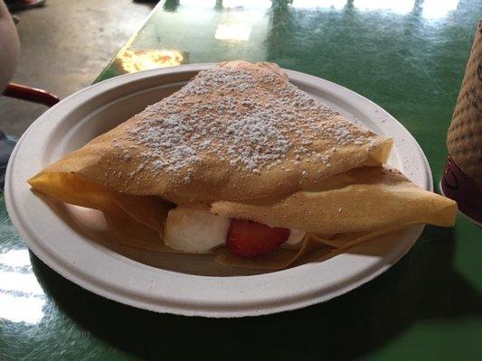 Berries and Creme Crepe