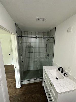 Tub to Shower Conversion