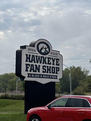 Hawkeye fan shop.