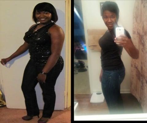 Tonya has lost 20 lbs, dropped 2 dress sizes and lost over 11 inches!