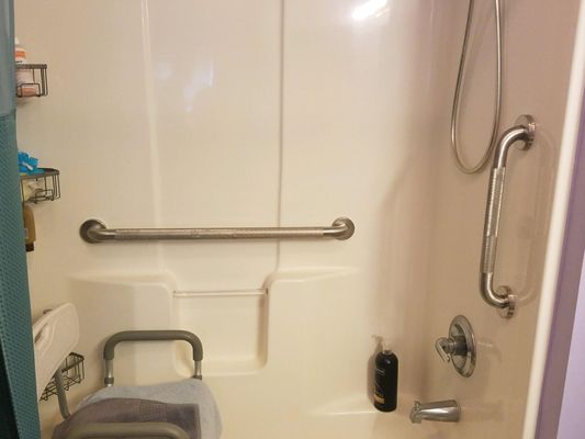 Grab bars installed by Mod Squad