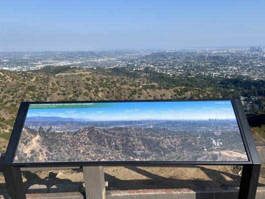 View up by the observatory