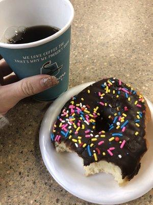 First day of school donuts and coffee!