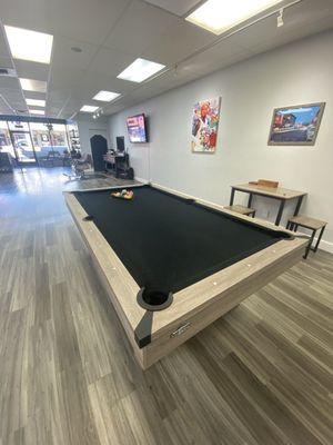 Pool table for your entertainment!