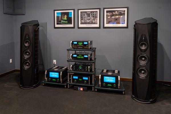 Come see the new McIntosh 75th Anniversary limited-edition units in our McIntosh Reference Room!