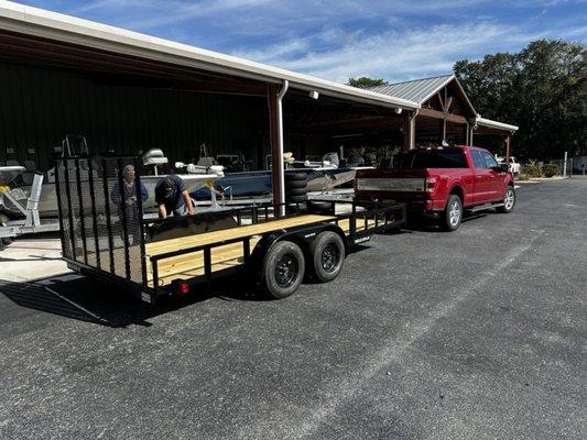 Triple Crown dual axle ATV trailer