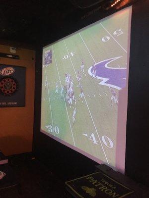 Huge screen so you won't miss a second of the game. Just one of 14 TVs