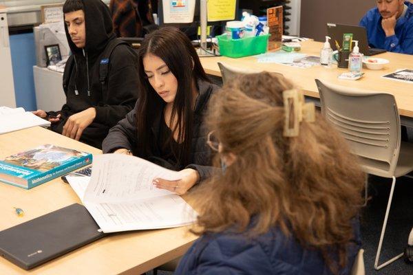 Students get the extra support they need by working one-on-one with highly qualified, passionate teachers and advisors.