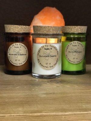 I now carry "Light it up Candles", I love to support other LOCAL vendors!