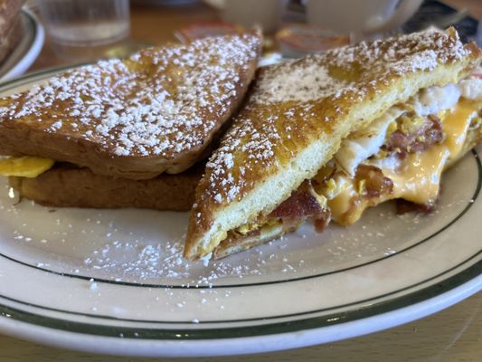 Uncle Rob breakfast sandwich