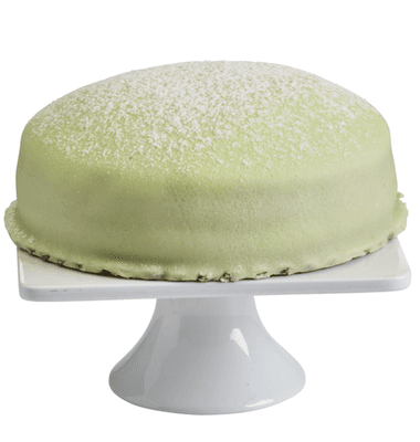 Princess Cake - Alternating layers of sponge cake, vanilla custard and home made raspberry jam, topped off with a dome of whipping cream.