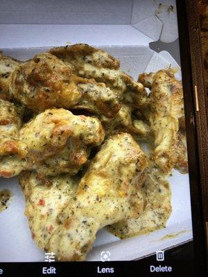 Garlic Parmesan Wings