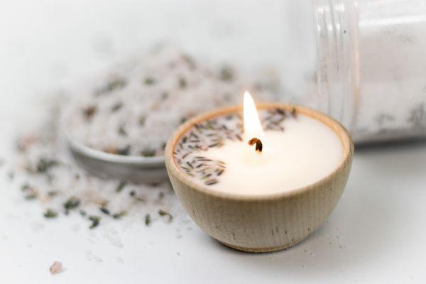 Our best-selling aromatherapy tea light candles