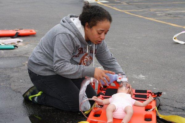 Students will learn CPR and practice their skills.