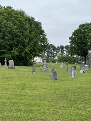 Overview of cemetery!