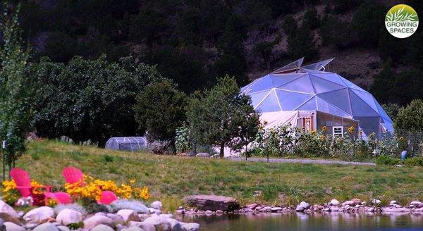 42' Growing Dome Greenhouse