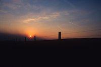 Sunset on the Pacific Coast: Creative composition and exposure.