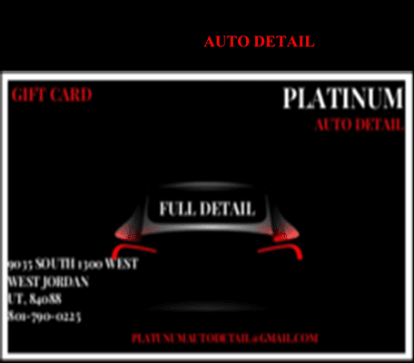 Platinum Auto Detail