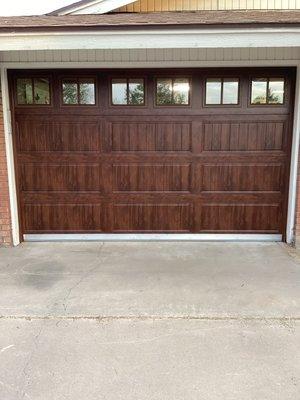 Garage door