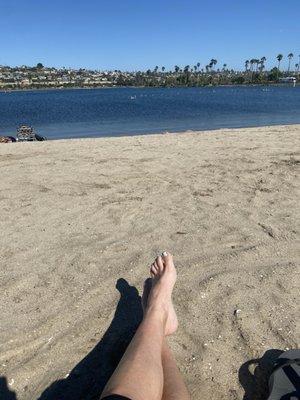 Hanging at the beach